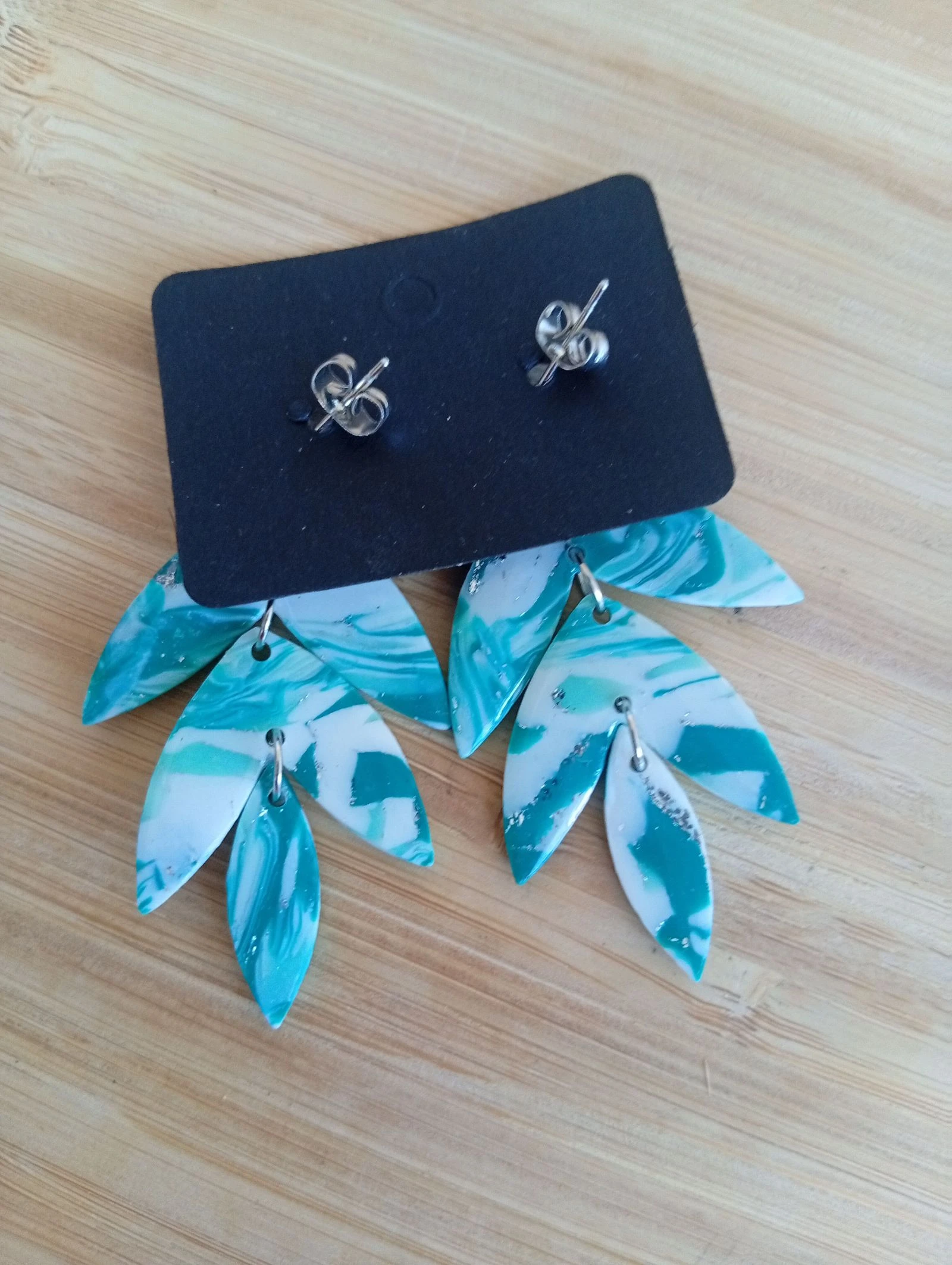 Dangle earrings – photo 2